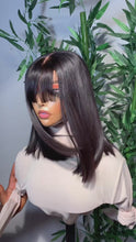 Load and play video in Gallery viewer, Donor hair hair Bob Bone Straight