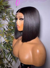 Load and play video in Gallery viewer, Donor hair hair Bob Bone Straight