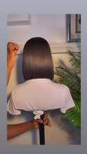 Load and play video in Gallery viewer, Donor hair hair Bob Bone Straight