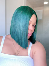 Load image into Gallery viewer, 10inches bone straight human hair