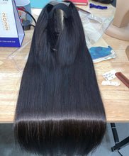 Load image into Gallery viewer, Human hair. Donor Bone Straight wig