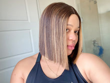 Load image into Gallery viewer, 10inches bone straight human hair