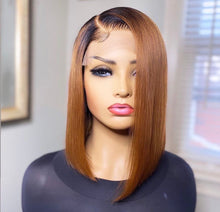 Load image into Gallery viewer, 10inches bone straight human hair