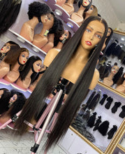 Load image into Gallery viewer, Human hair. Donor Bone Straight wig