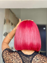 Load image into Gallery viewer, 10inches bone straight human hair