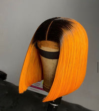 Load image into Gallery viewer, 10inches bone straight human hair