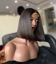 Load image into Gallery viewer, Donor hair hair Bob Bone Straight