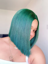 Load image into Gallery viewer, 10inches bone straight human hair