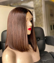 Load image into Gallery viewer, 10inches bone straight human hair