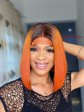 Load image into Gallery viewer, 10inches bone straight human hair