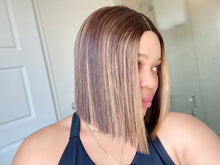 Load image into Gallery viewer, 10inches bone straight human hair