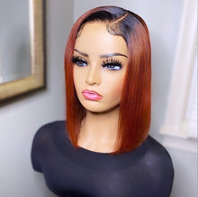 Load image into Gallery viewer, 10inches bone straight human hair