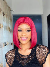 Load image into Gallery viewer, 10inches bone straight human hair