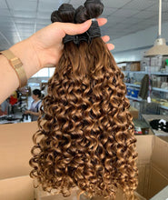 Load image into Gallery viewer, Human hair - Pixie /Kinky Curl (Colours)