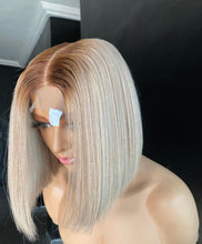 Load image into Gallery viewer, 10inches bone straight human hair