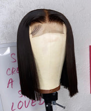 Load image into Gallery viewer, Donor hair hair Bob Bone Straight