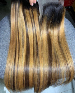 Strands by SJM Bone Straight colours